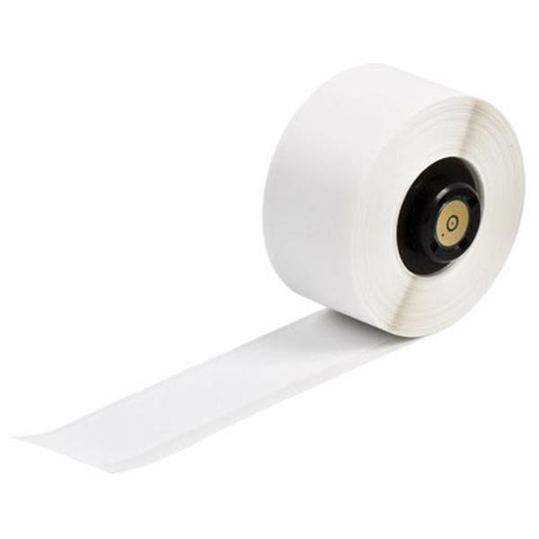 PTL-42-439 этикетки, 25.4мм * 15.24м. Винил белый, матовый B439.