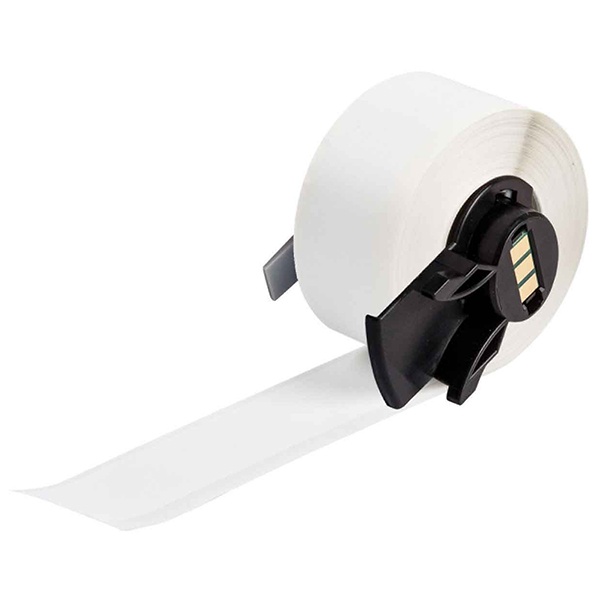 PTL-43-439 этикетки, 48.26мм * 15.24м. Винил белый, матовый B439.