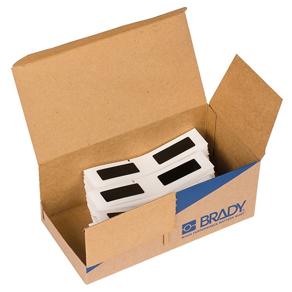 M61EP-08-7593-BK (EPREP) этикетки черные, 19х48мм, 300 шт. в рулоне (только для BMP61, M611)