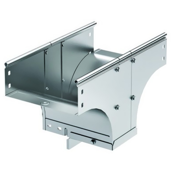 Ответвитель-переходник DKC TDSR Т-образный вертикальный 200/150 H80 с крепежными элементами