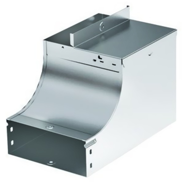 Угол вертикальный DKC внутренний переходник CSSS 90 основание 400 H80 с крепежными элементами