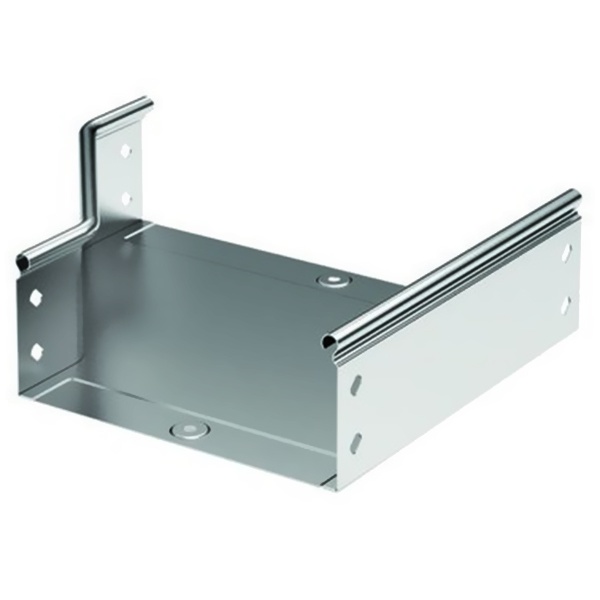 Переходник DKC RRS левосторонний 500/200 H 80 в комплекте с крепежными элементами и пластинами