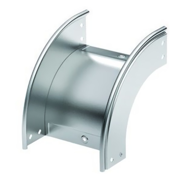 Угол DKC CD 90 вертикальный внешний 90° 500/80 в комплекте с крепежными элементами и пластинами