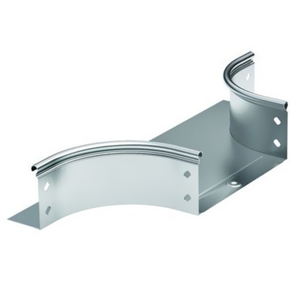 Ответвитель DKC DL 600х80 в комплекте с крепежными элементами и соединительными пластинами