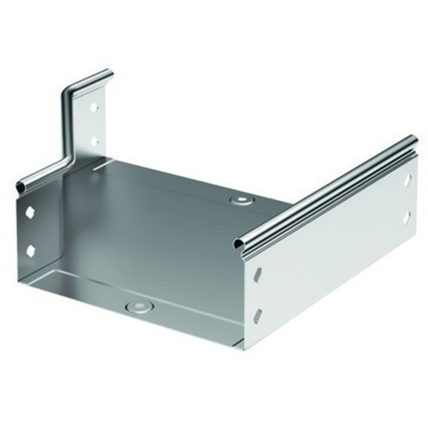 Переходник DKC RRS левосторонний 600/300 H80 в комплекте с крепежными элементами и пластинами