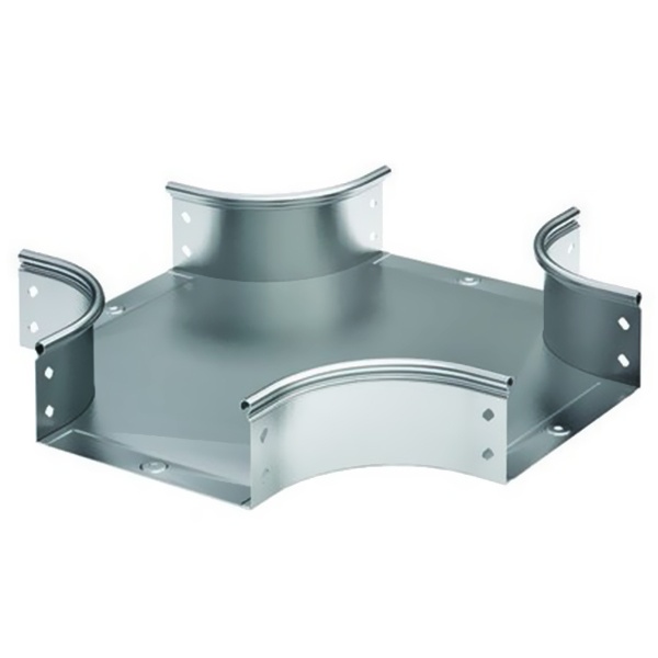 Ответвитель DKC DPX крестообразный 100х100 в комплекте с крепежными элементами и пластинами