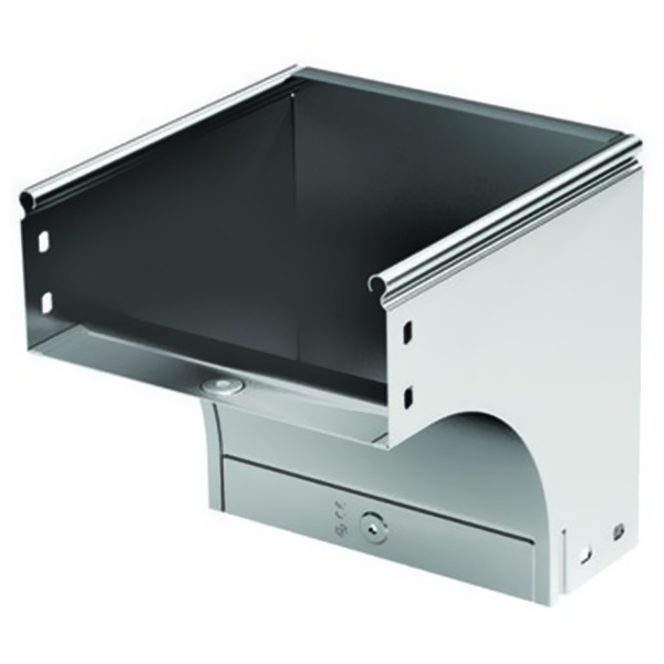 Угол DKC CDV 90 вертикальный внешний основание 100 H100 в комплекте с крепежными элементами