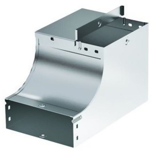 Угол вертикальный DKC внутренний, переходник CSSD 90 основание 150 H100 с крепежными элементами