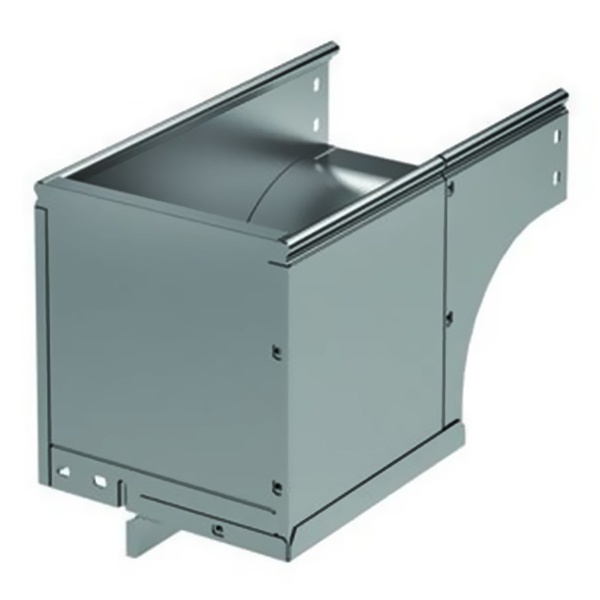 Угол вертикальный DKC внешний CDSD 90 основание 200 H100 в комплекте с крепежными элементами