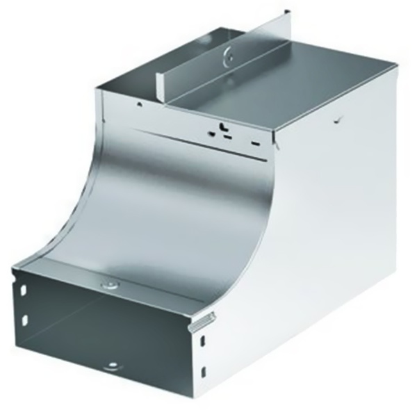 Угол вертикальный DKC внутренний, переходник CSSS 90 основание 200 H100 с крепежными элементами