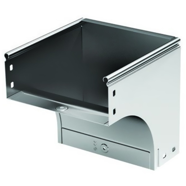 Угол DKC CDV 90° вертикальный внешний основание 200 H100 в комплекте с крепежными элементами