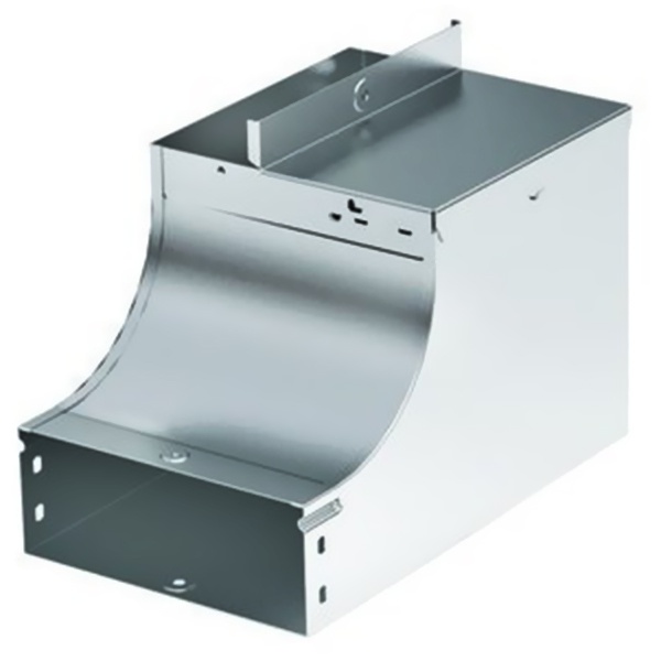 Угол вертикальный DKC внутренний, переходник CSSS 90 основание 300 H100 с крепежными элементами