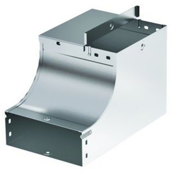 Угол вертикальный DKC внутренний, переходник CSSD 90 основание 300 H100 с крепежными элементами