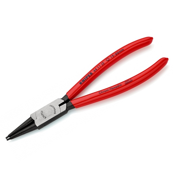 Щипцы Knipex для стопорных колец фосфатированные, черного цвета 180 мм