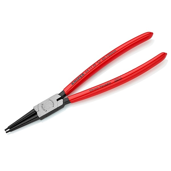 Щипцы Knipex для стопорных колец фосфатированные, черного цвета 225 мм