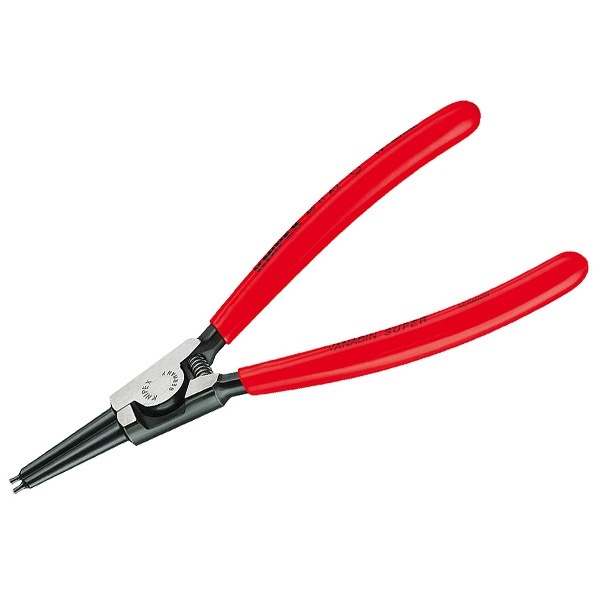 Щипцы Knipex для стопорных колец фосфатированные, черного цвета 180 мм