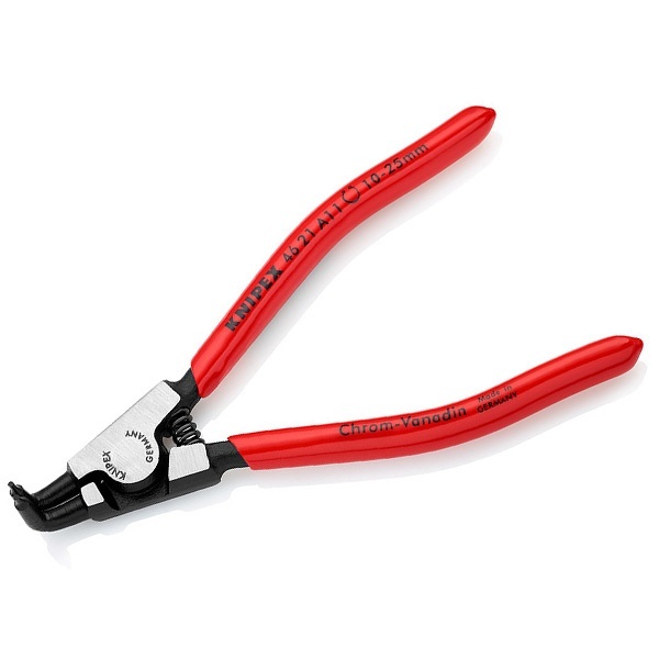 Щипцы Knipex для стопорных колец фосфатированные, черного цвета 125 мм