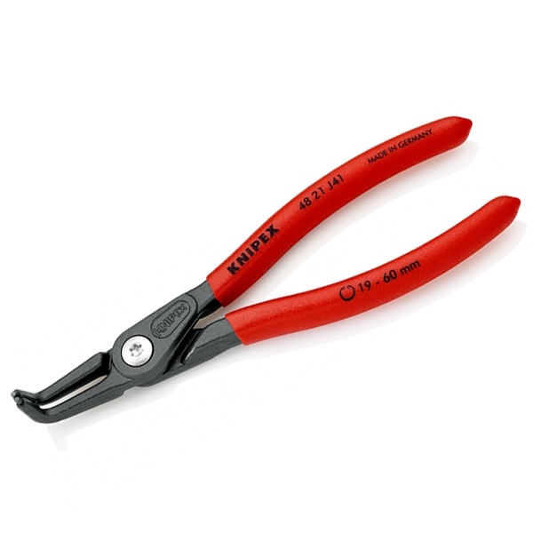 Прецизионные щипцы Knipex для стопорных колец фосфатированные, серого цвета 305 мм