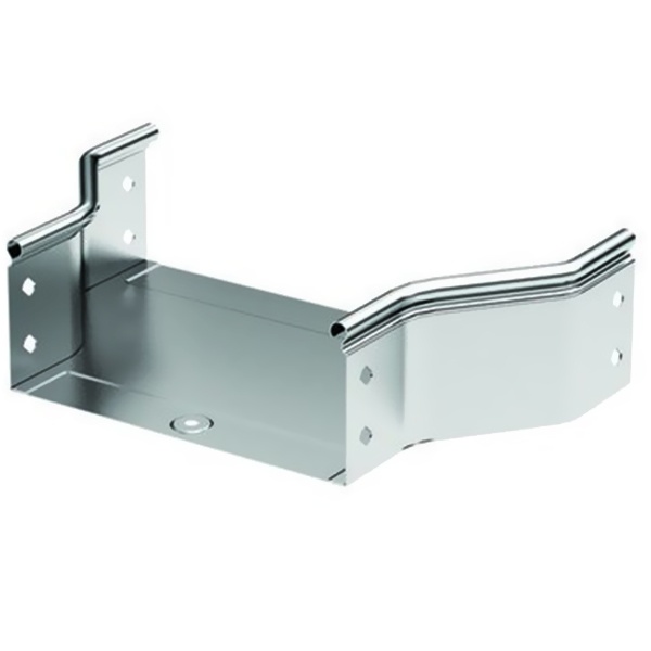 Переходник DKC RRC симметричный 400/200 H100 в комплекте с крепежными элементами и пластинами