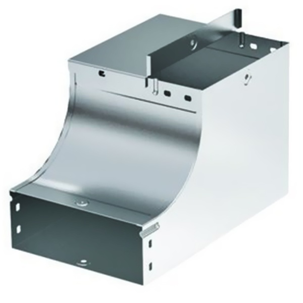 Угол вертикальный DKC внутренний переходник CSSD 90 основанием 600 H100 с крепежными элементами