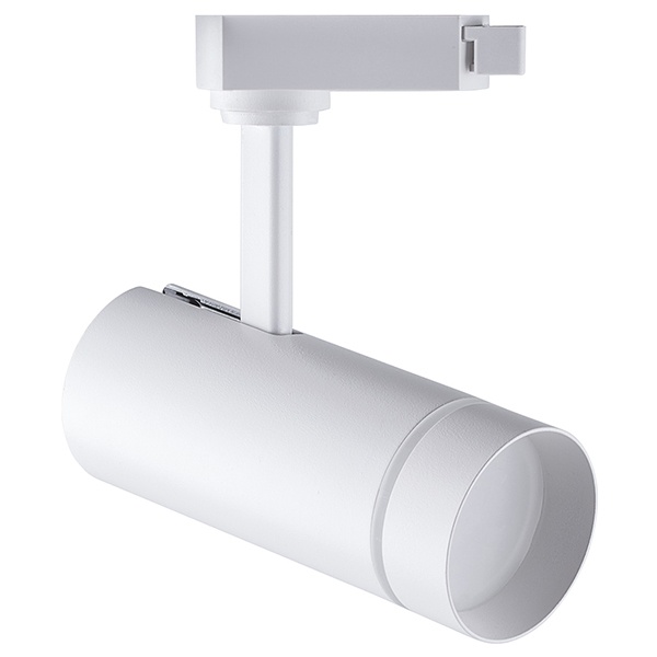 Трековый светодиодный светильник AL106 20W 4000K 1800Lm 80° однофазный, белый