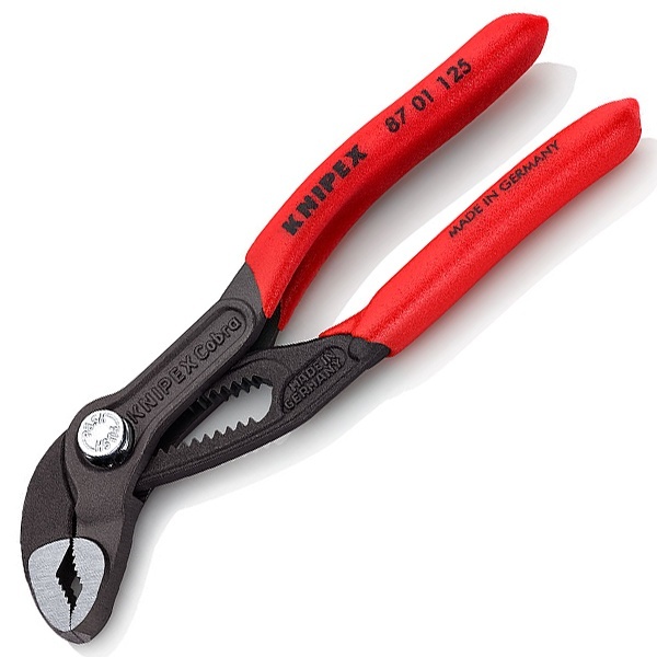 Клещи переставные Knipex Cobra 1 дюйм 27мм фосфатированные 1-к ручки L-125мм