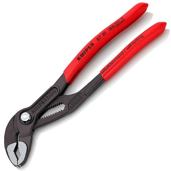 Клещи переставные Knipex Cobra 1 1/2 дюйма 42мм фосфатированные 1-к ручки L-180мм