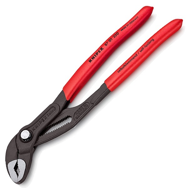 Клещи переставные Knipex Cobra 2 дюйма 50мм фосфатированные 1-к ручки L-250мм