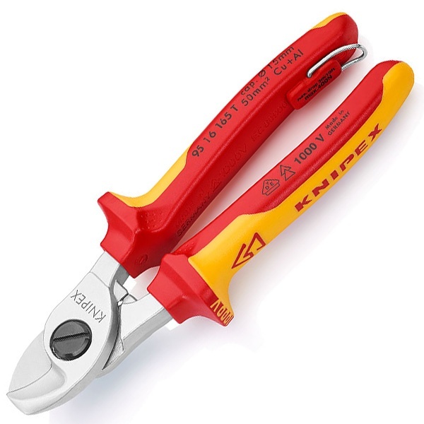 Ножницы Knipex для резки кабелей 165 мм