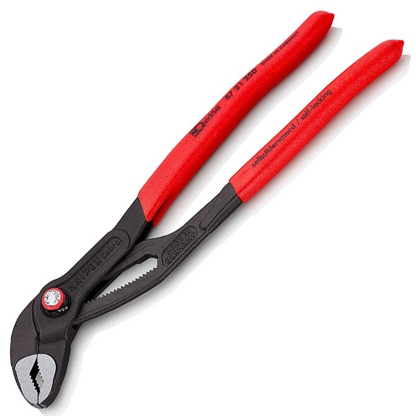 Клещи переставные Knipex Cobra QuickSet 2 дюйма 50мм фосфатированные 1-к ручки L-250мм