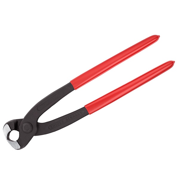 Клещи Knipex для хомутов с ушками фосфатированные 1-к ручки L-220мм