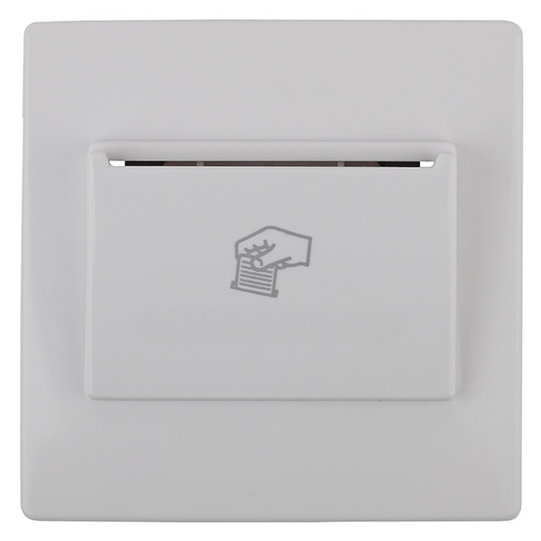 Накладка на карточный выключатель ЭРА 12-4105-9912, белый 12-6201-01