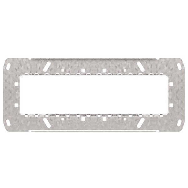 Суппорт для рамок итальянского стандарта на 7 модуля без монтажных лапок ABB Zenit (N2777.9)