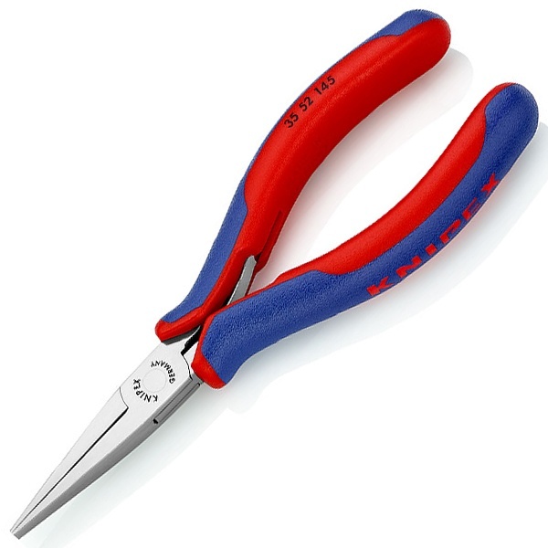 Длинногубцы захватные Knipex плоские губки для электроники 145мм