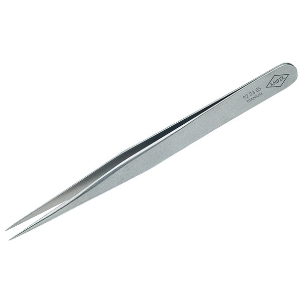 Пинцет Knipex захватный прецизионный из титана заостренные гладкие губки антимагнитный 120мм
