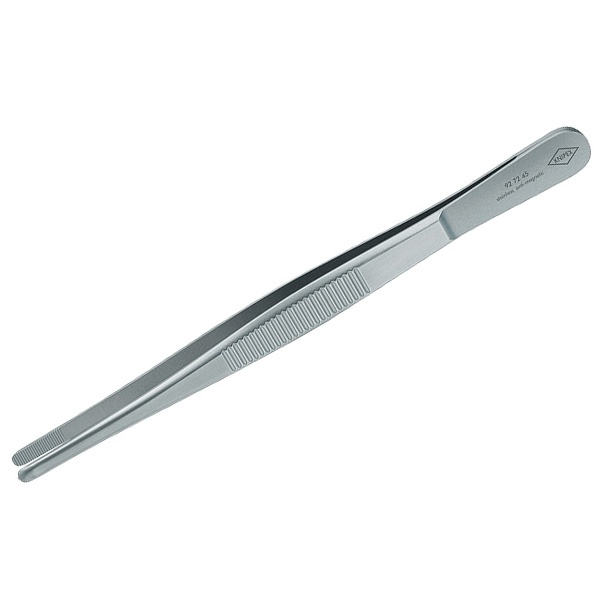 Пинцет Knipex захватный прецизионный закругленные зазубренные губки 3,5мм немагнитный 145мм