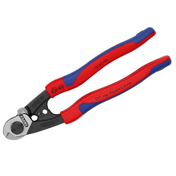 Ножницы Knipex для резки проволочных тросов 190 мм