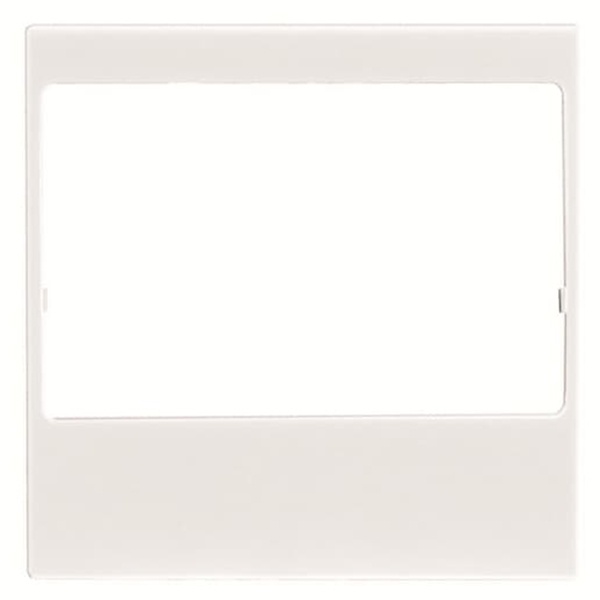 Накладка для механизма цифрового FM-радио (арт.9368) или механизма ДУ Zenit белый (2268 BL)