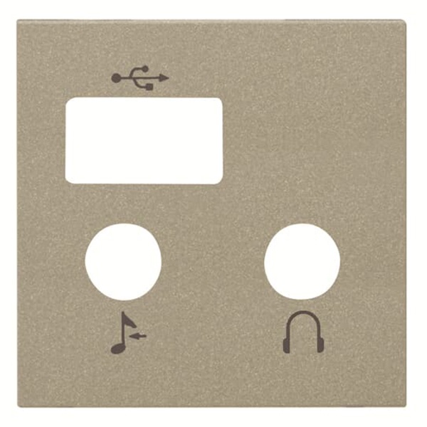 Накладка для механизма медиа-комбайна (арт.9368.3) Zenit шампань (N2268.3 CV)