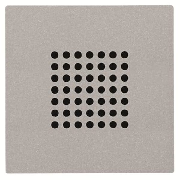 Накладка (решётка) для громковорителя 2 дюйма (арт.9329) Zenit серебряный (N2229 PL)