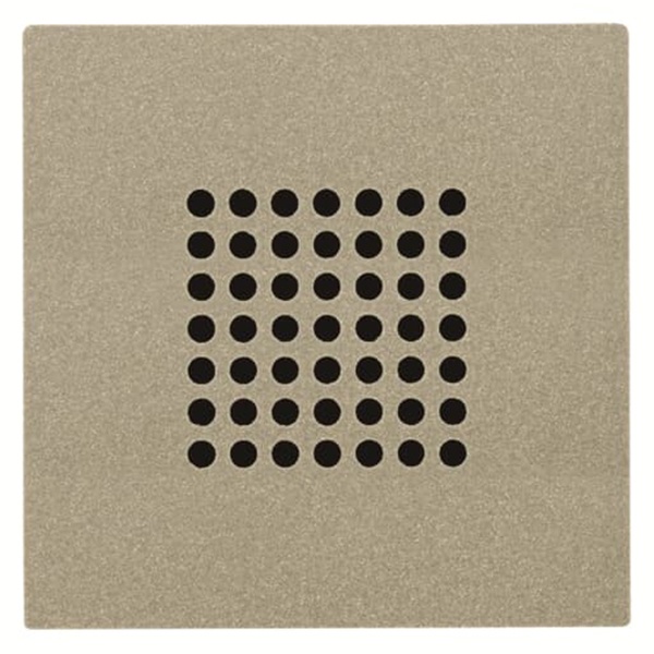 Накладка (решётка) для громковорителя 2 дюйма (арт.9329) Zenit шампань (N2229 CV)