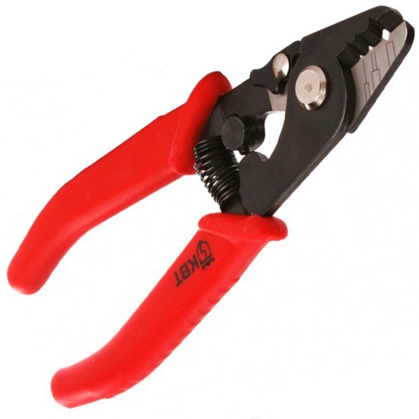 Инструмент КВТ для зачистки оптоволокна FOS-01 диаметр по слоям: до 900 мкм, до 250 мкм и до 125 мкм