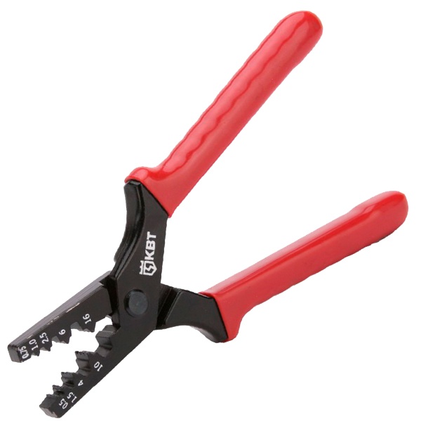 Пресс-клещи КВТ ПКВ-16 Профи (кримпер) для опрессовки втулочных наконечников