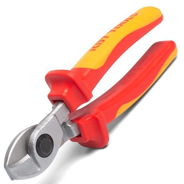 Ножницы КВТ диэлектрические 170 мм Профи для работ под напряжением до 1000 В, стандарт VDE