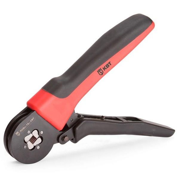 Пресс-клещи КВТ ПКВк-16м для опрессовки наконечников НШВИ 0,25 - 16мм2 квадратный обжим