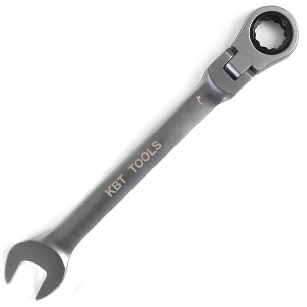 Ключ гаечный комбинированный трещоточный с шарниром серии KBT-PROFESSIONAL 17мм