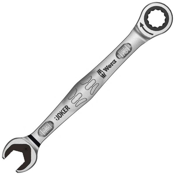 Ключ гаечный комбинированный с трещоткой Wera 6000 Joker 12мм