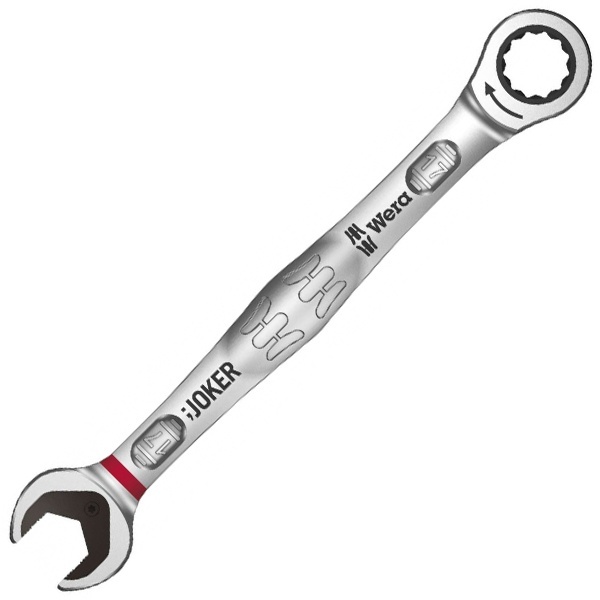 Ключ гаечный комбинированный с трещоткой Wera 6000 Joker 17мм