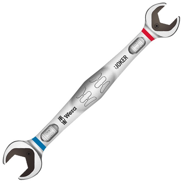 Ключ гаечный рожковый двусторонний Wera 6002 Joker 17мм и 19мм