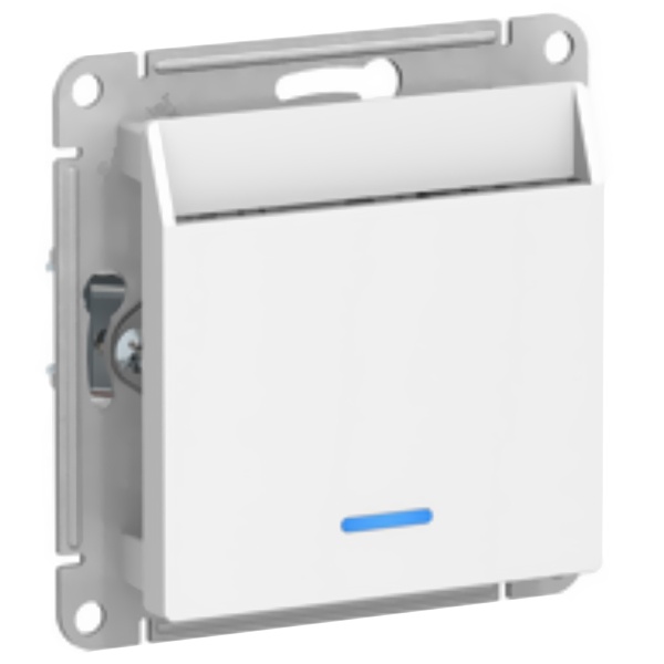 Выключатель карточный SE AtlasDesign, белый [уп 5 шт]